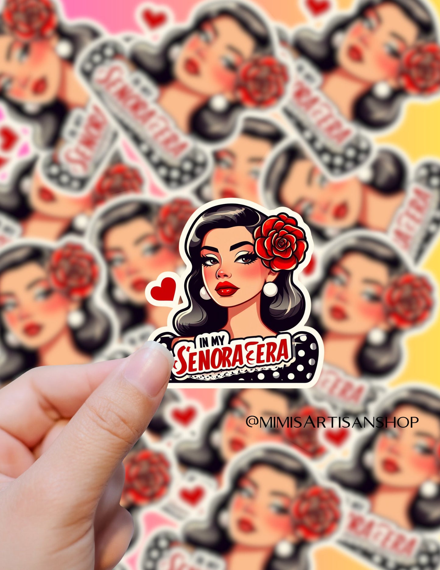 In my senora era sticker, latina