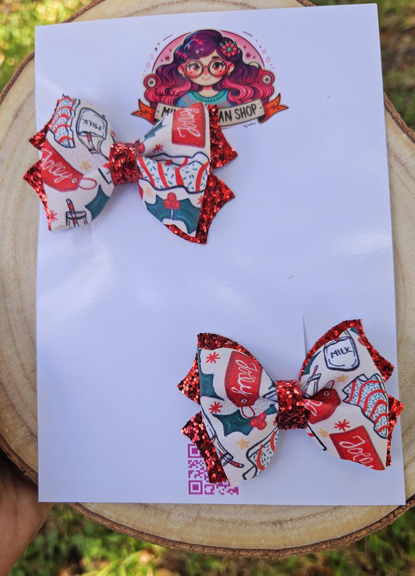 Chrismas hairbow, holidays, pigtail sets, holiday hairbows, green red