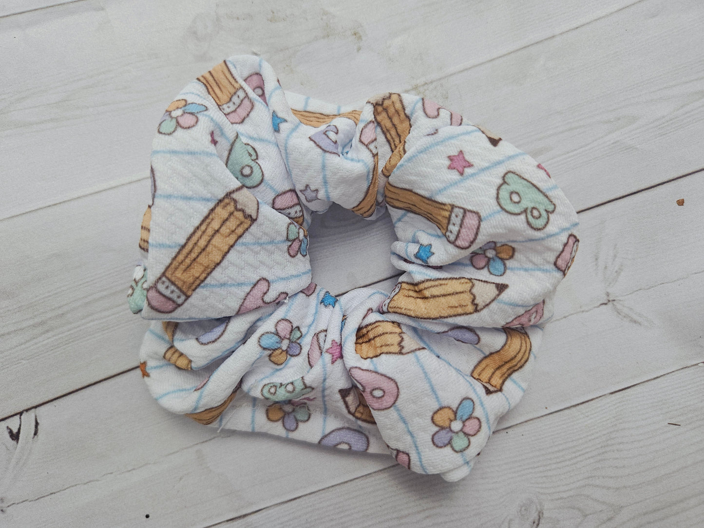 Back to school scrunchies MimisArtisanShop