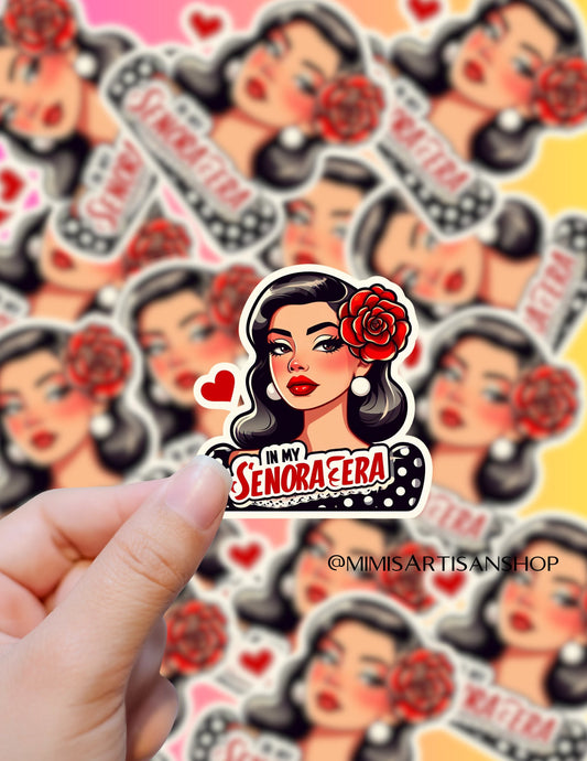 In my senora era sticker, latina
