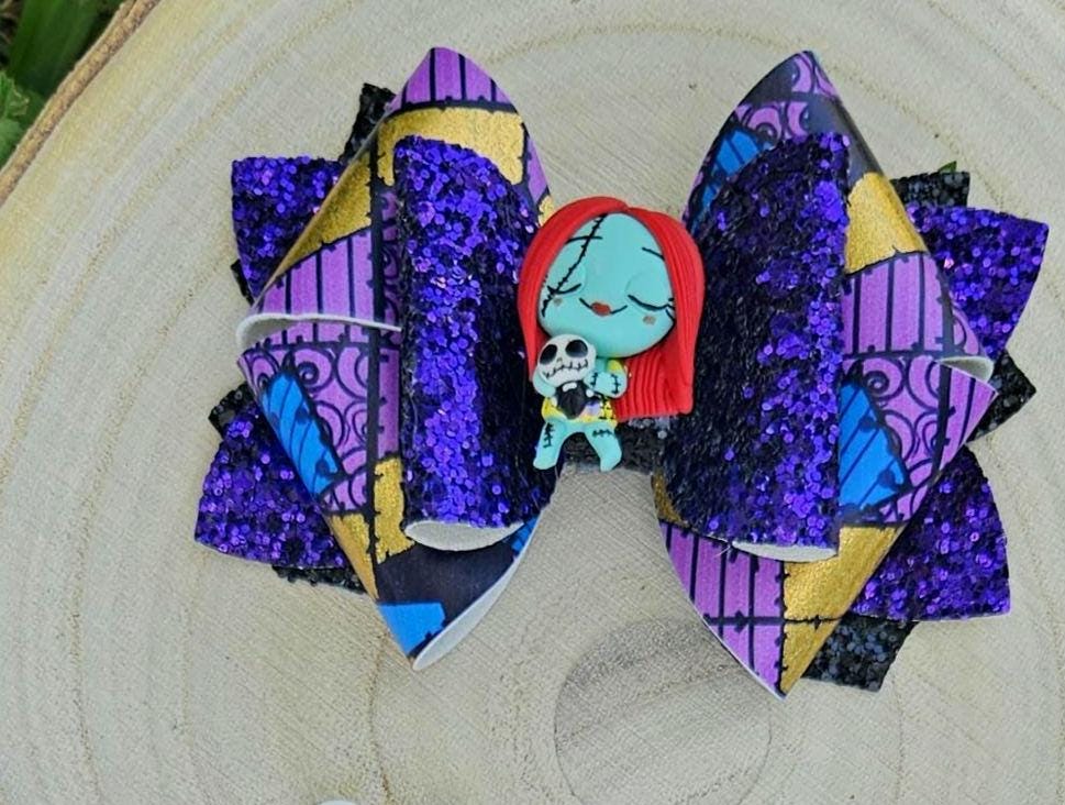 Spooky patchwork doll