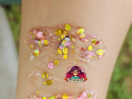 Back to school glitter hair gel MimisArtisanShop