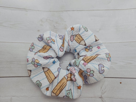 Back to school scrunchies MimisArtisanShop