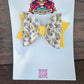 back to school hairbow MimisArtisanShop