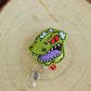 Reptar badge reel MimisArtisanShop