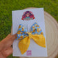 Highland cow hairbow